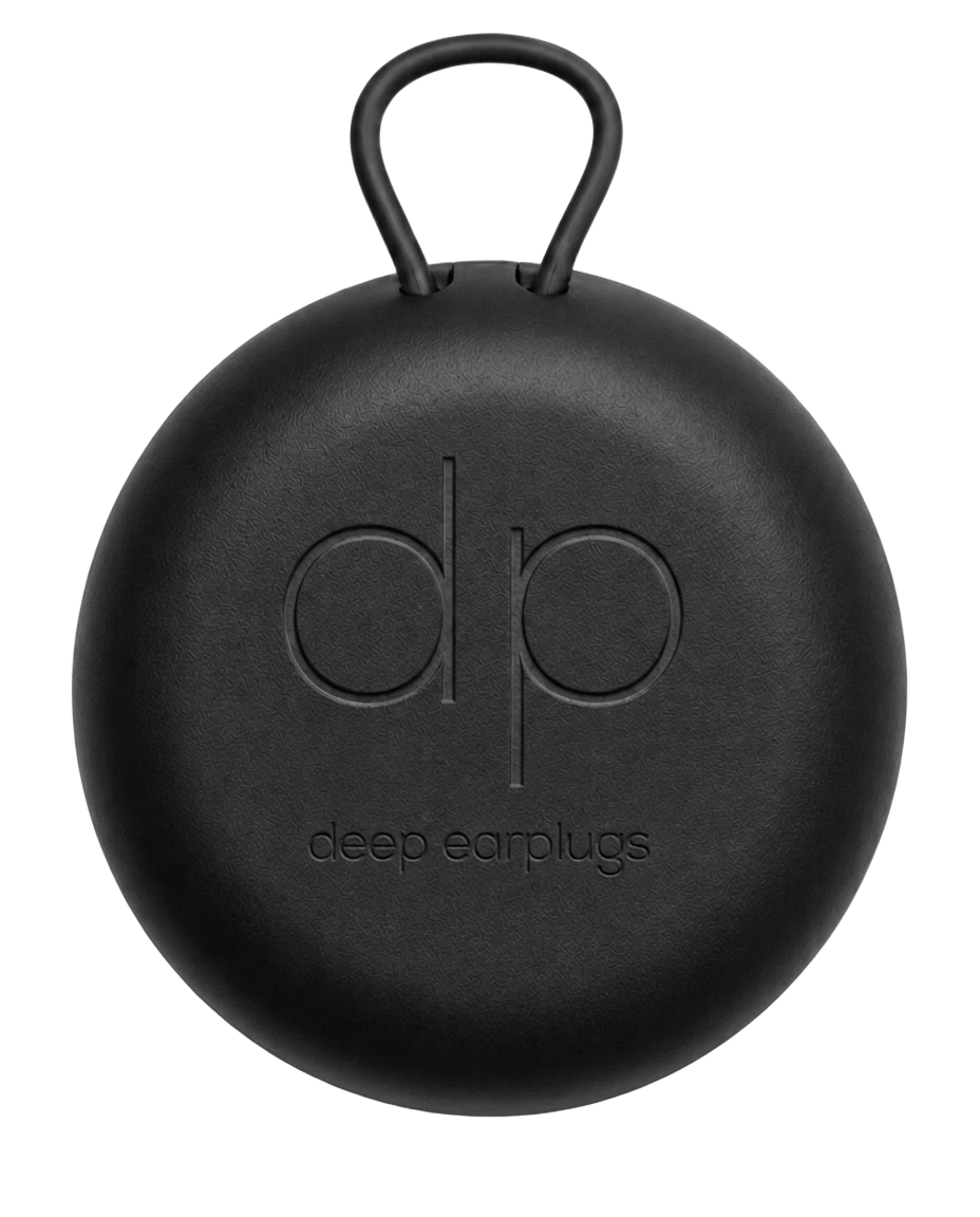 deep sleep — pouzdro s matným logem dp